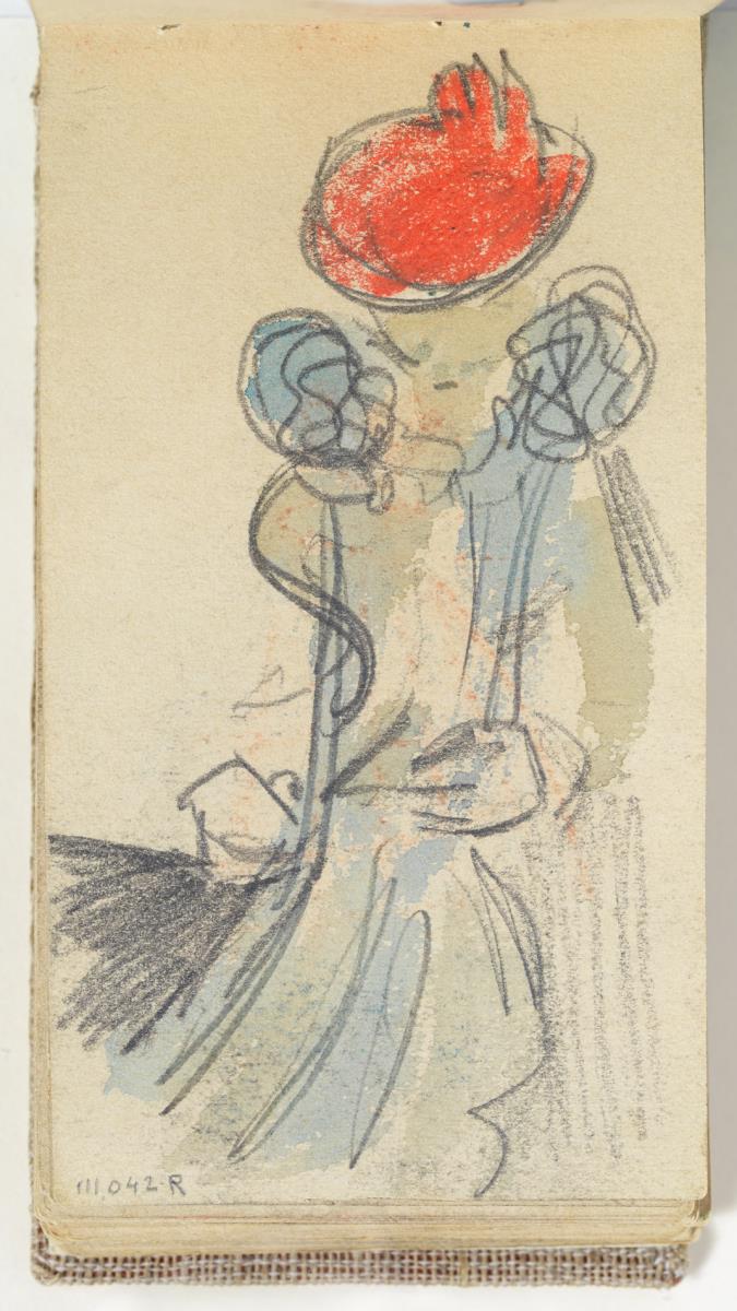 Mujer con sombrero