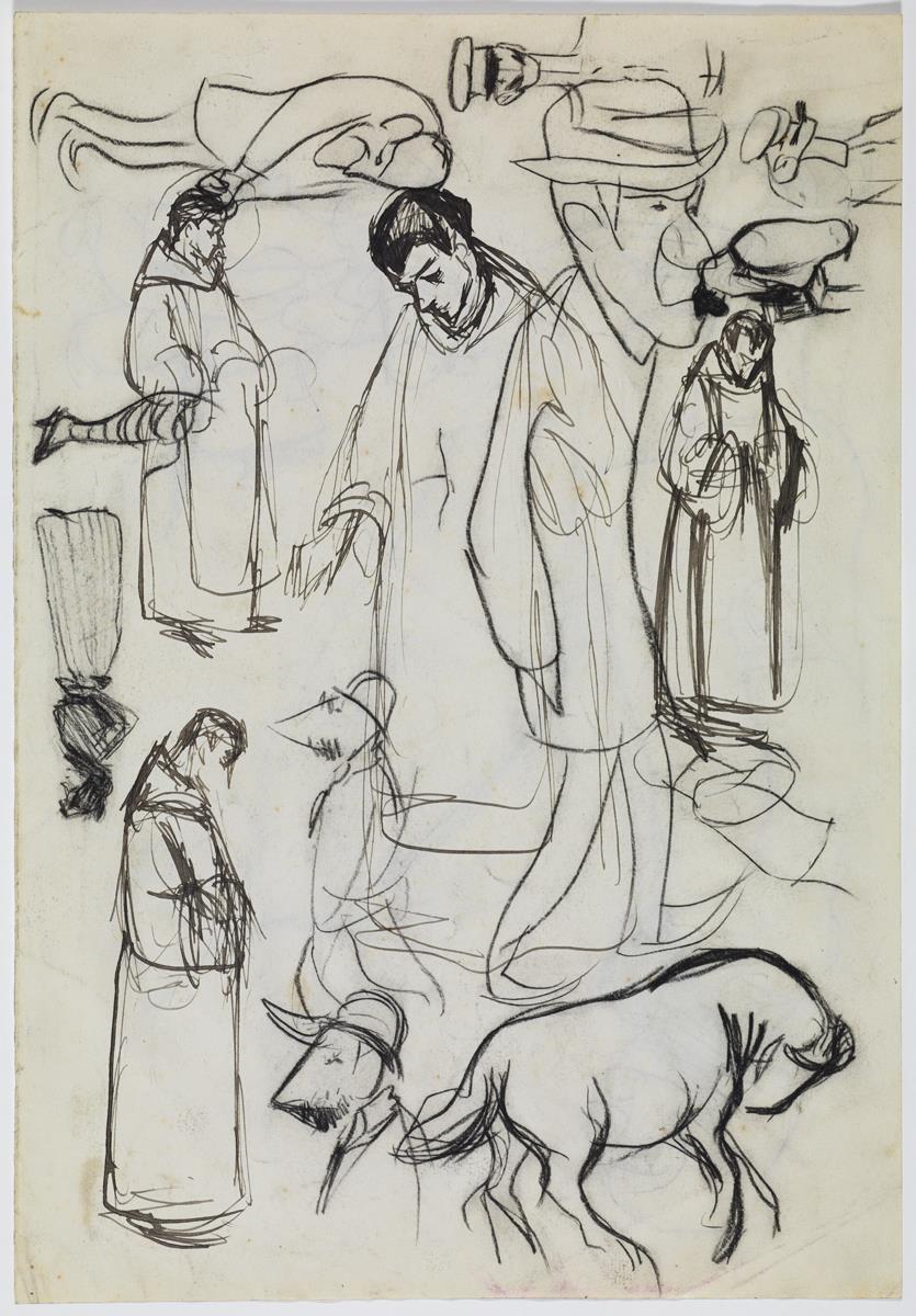 Quatre frares i altres croquis