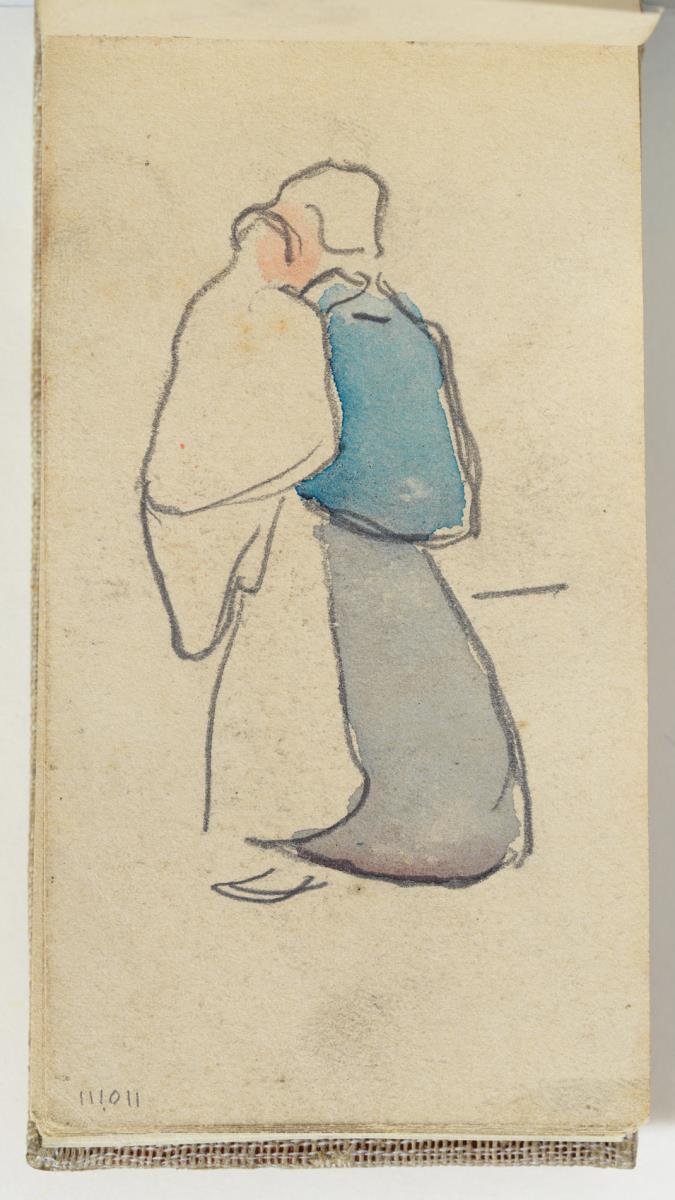 Woman with a Small Child