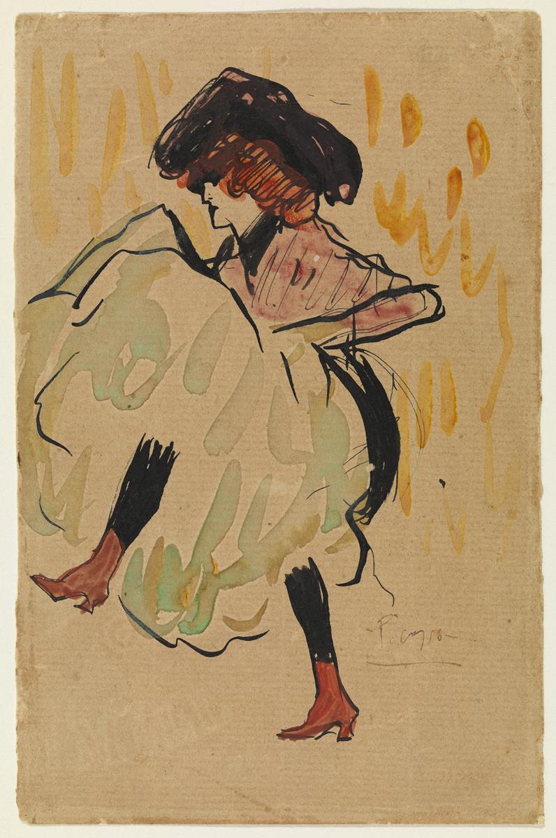Bailarina de cancán