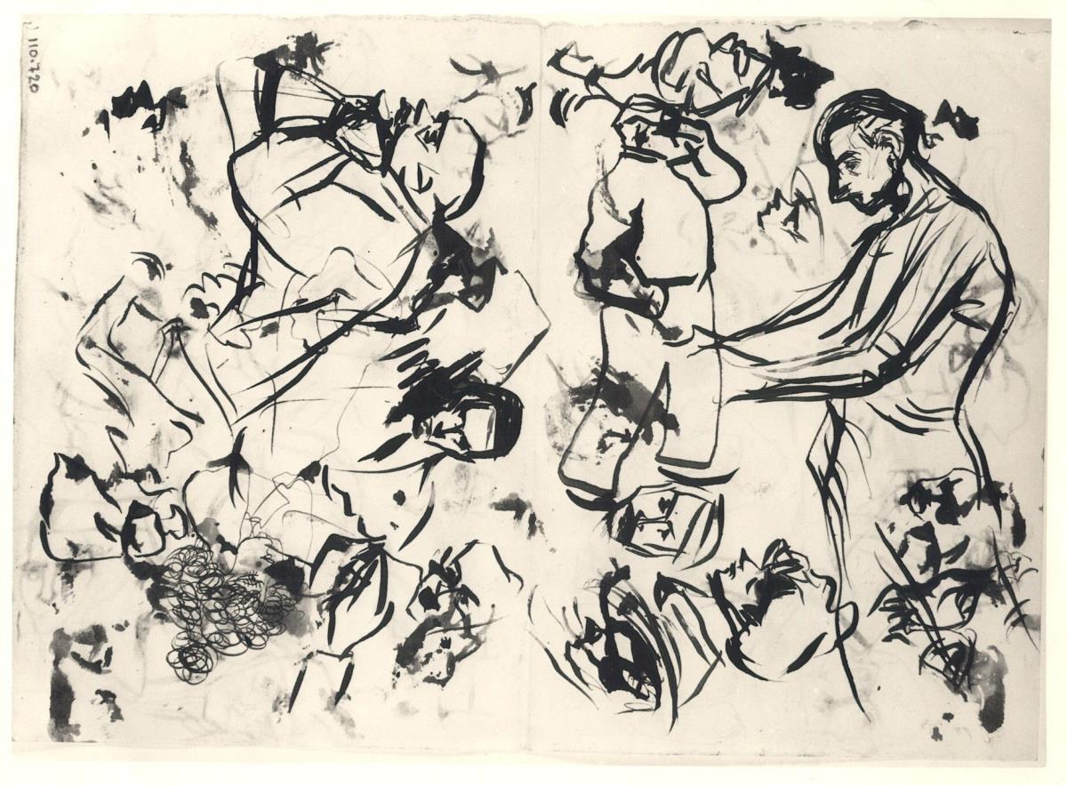 Various Sketches of Figures
