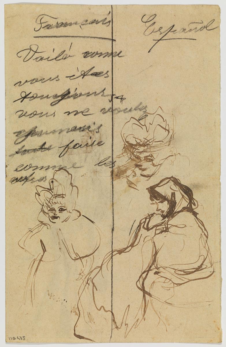 Study of Women and Exercise of "Français-Español"