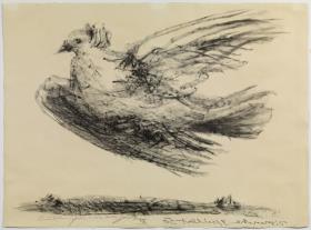 Paloma volando