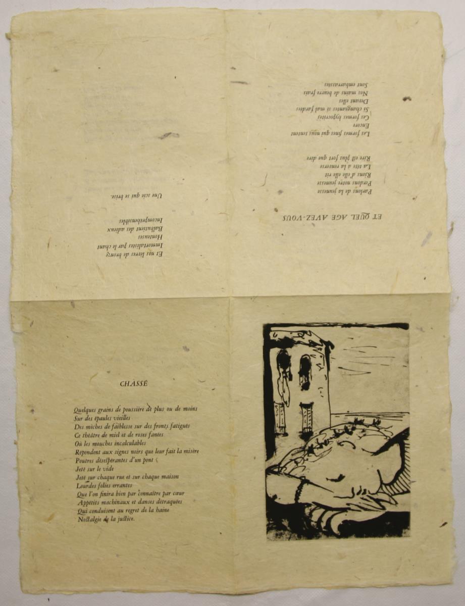 Marie-Thérèse adormida vora mar