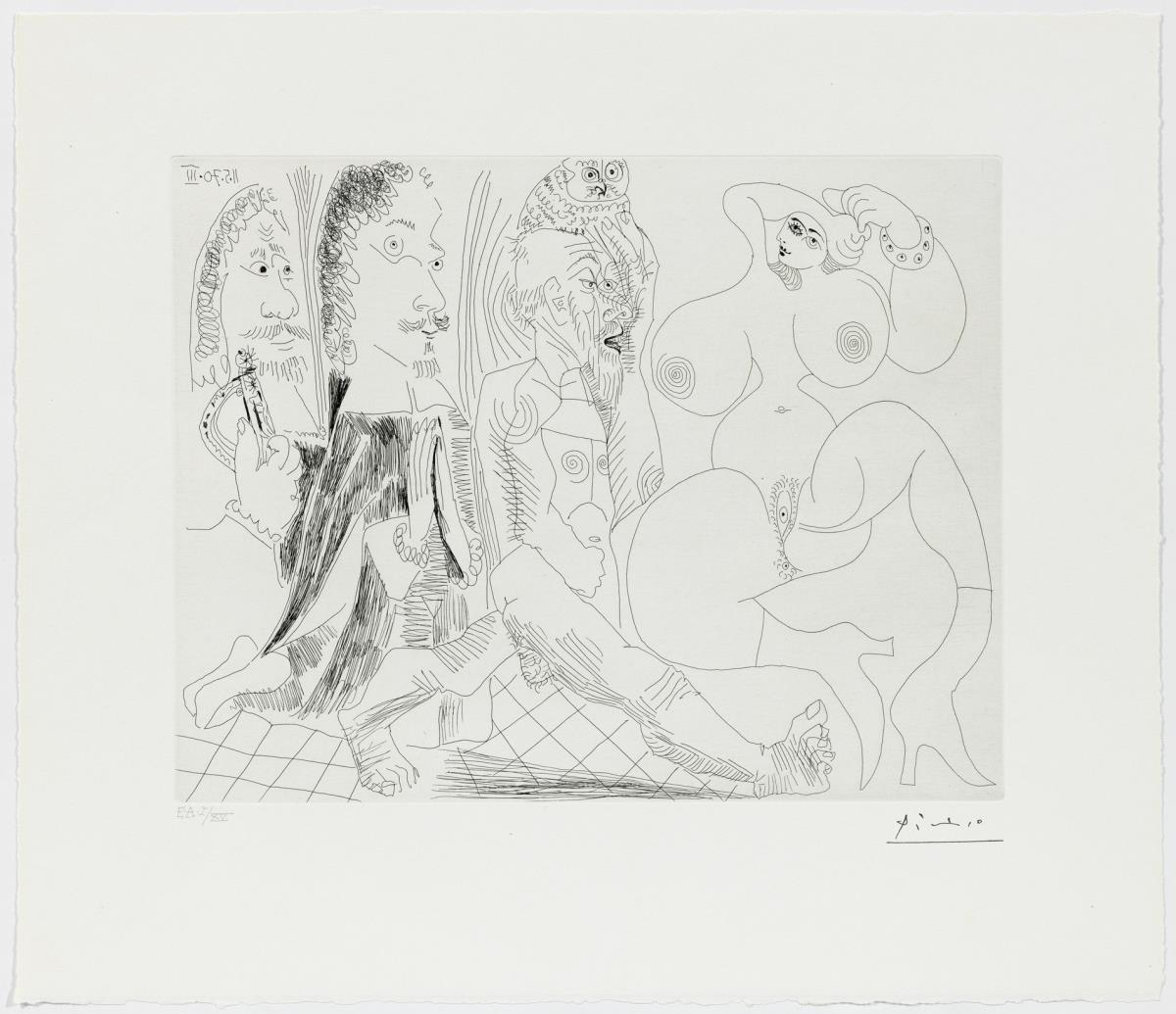 Musketeer, Priest Praying, Old Man with an Owl and Odalisque: Medusa, Virgin or Simply a Woman?