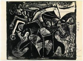 Bullfight. The Picador