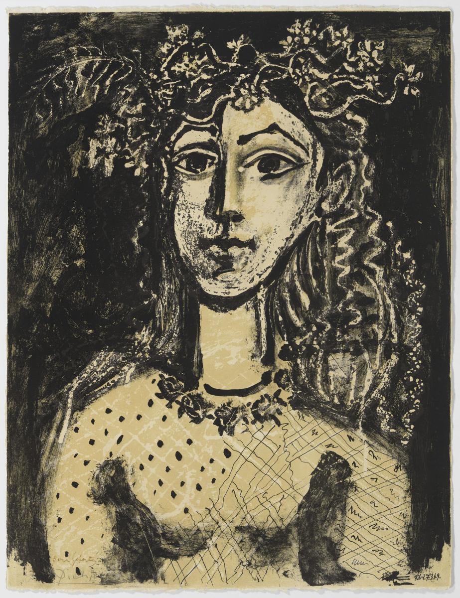 Bust de noia inspirat en Cranach