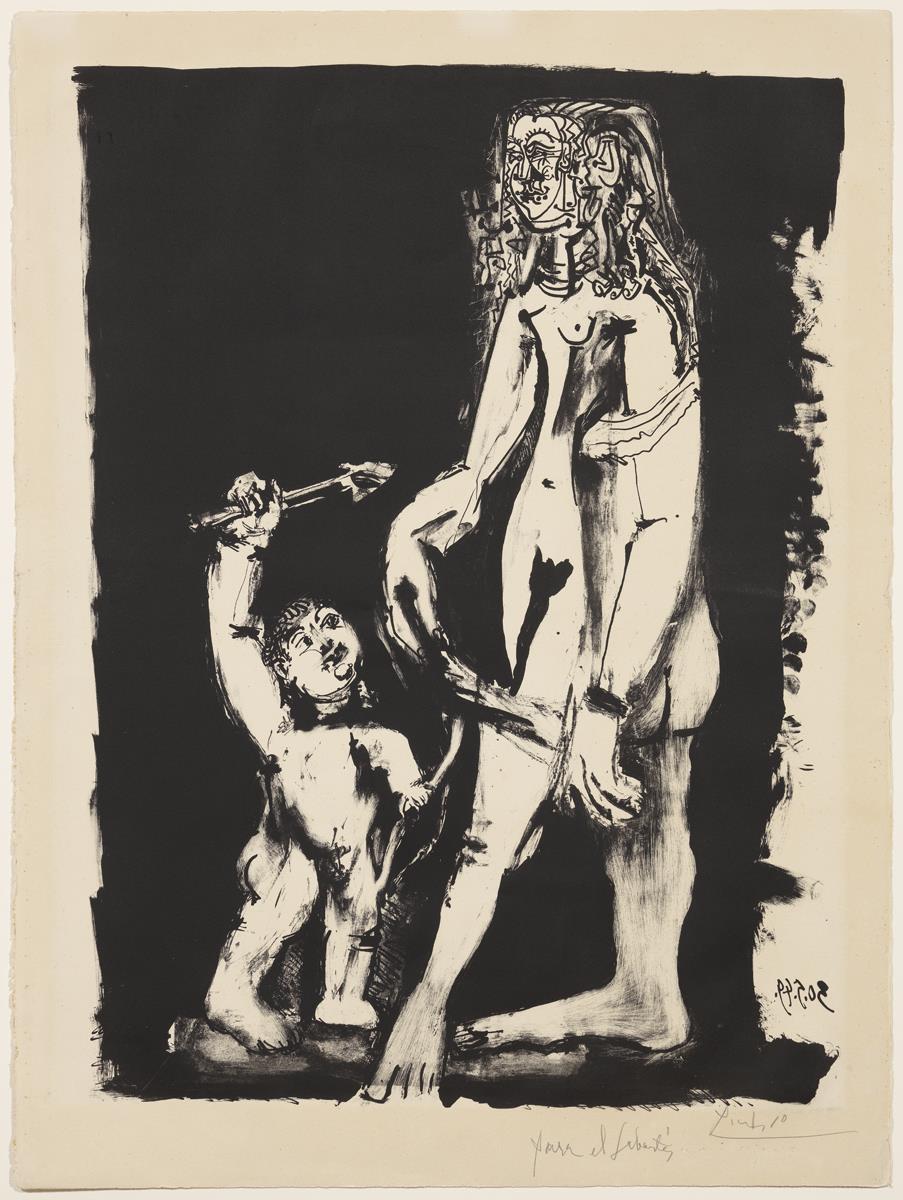 Variació de "Venus i l'Amor" de Cranach