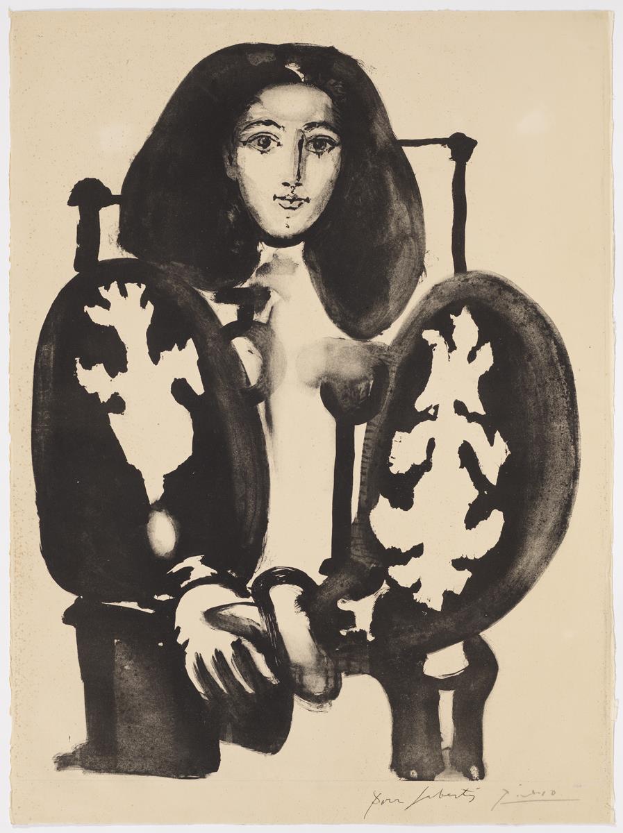 Armchair Woman. I (from the Red)