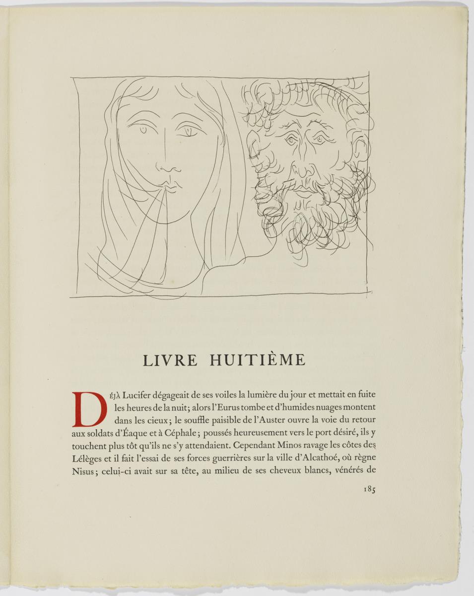 Head of a Bearded Man and a Veiled Woman