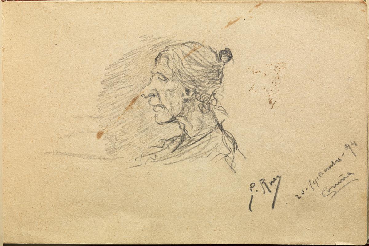 Bust of a Dishevelled Old Woman