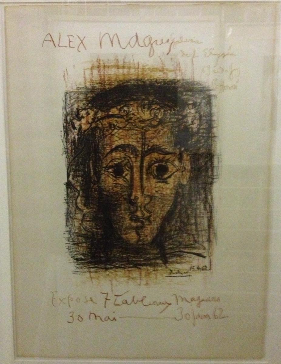 "Alex Maguy expose 7 tableaux majeurs". Galerie de l'Elysée, París, 30 mayo-30 junio 1962