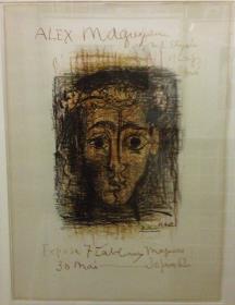 "Alex Maguy expose 7 tableaux majeurs". Galerie de l'Elysée, París, 30 maig-30 juny 1962