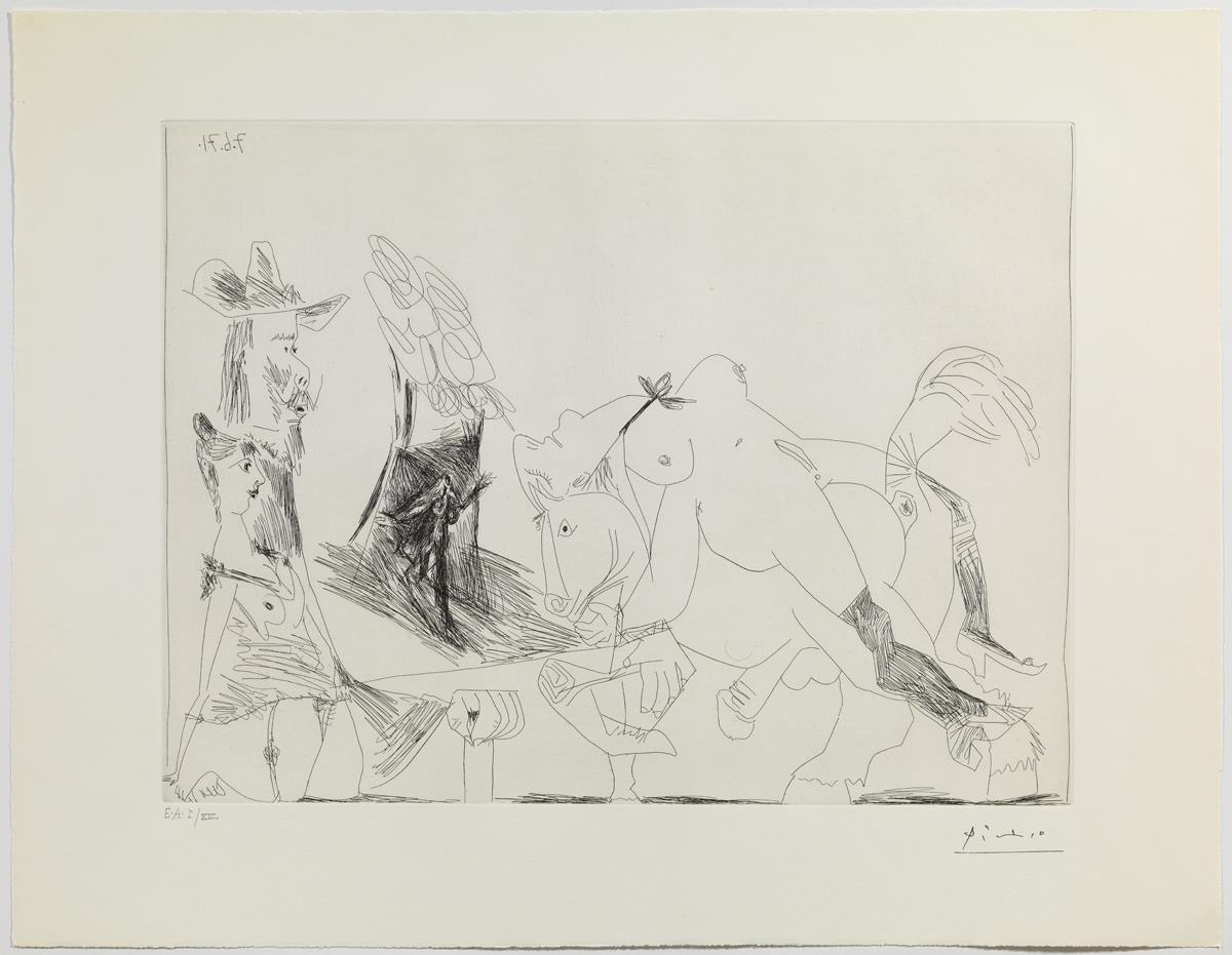 Recollections. Spain. With a Swooning Woman on a Horse in Love