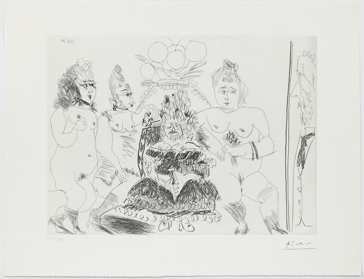 The Maison Tellier. The Mistress's Party. Degas behind a Pane of Glass