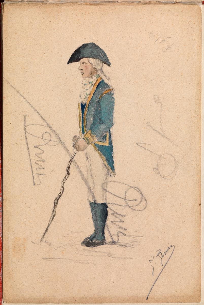 Home a la moda del segle XVIII