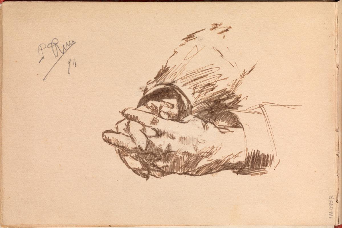 Estudi de mans encreuades