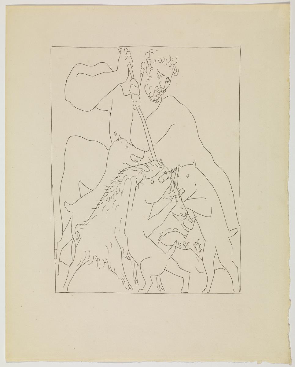 Meleager Kills the Calydonian Boar