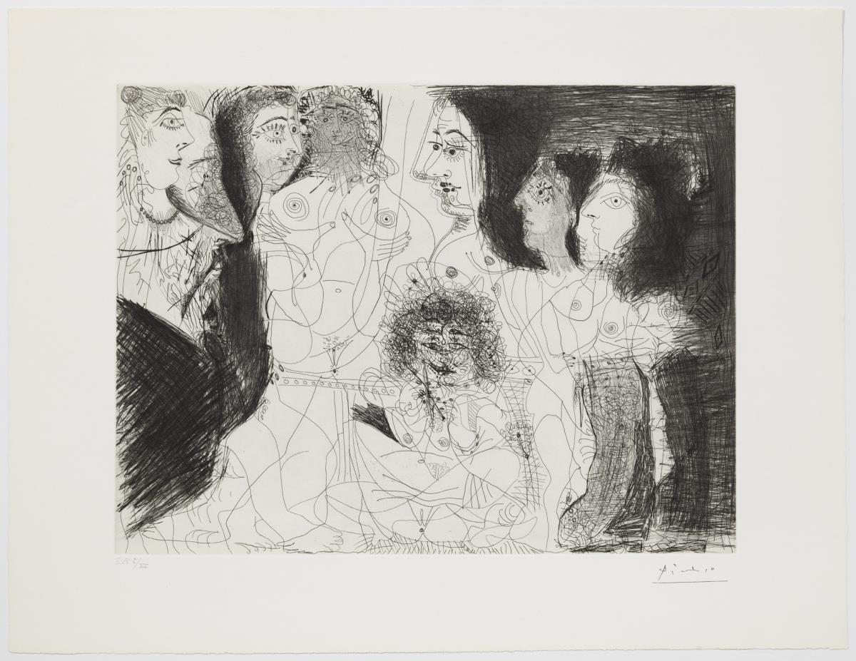 Degas amidst the Prostitutes. Rest and Intimacy