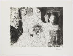 Degas enmig de les prostitutes. Descans i intimitat