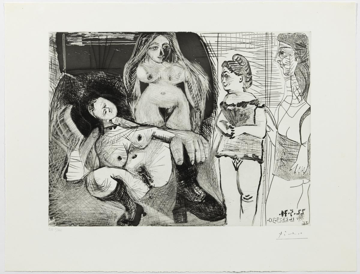 Prostitutes among themselves. The Madame