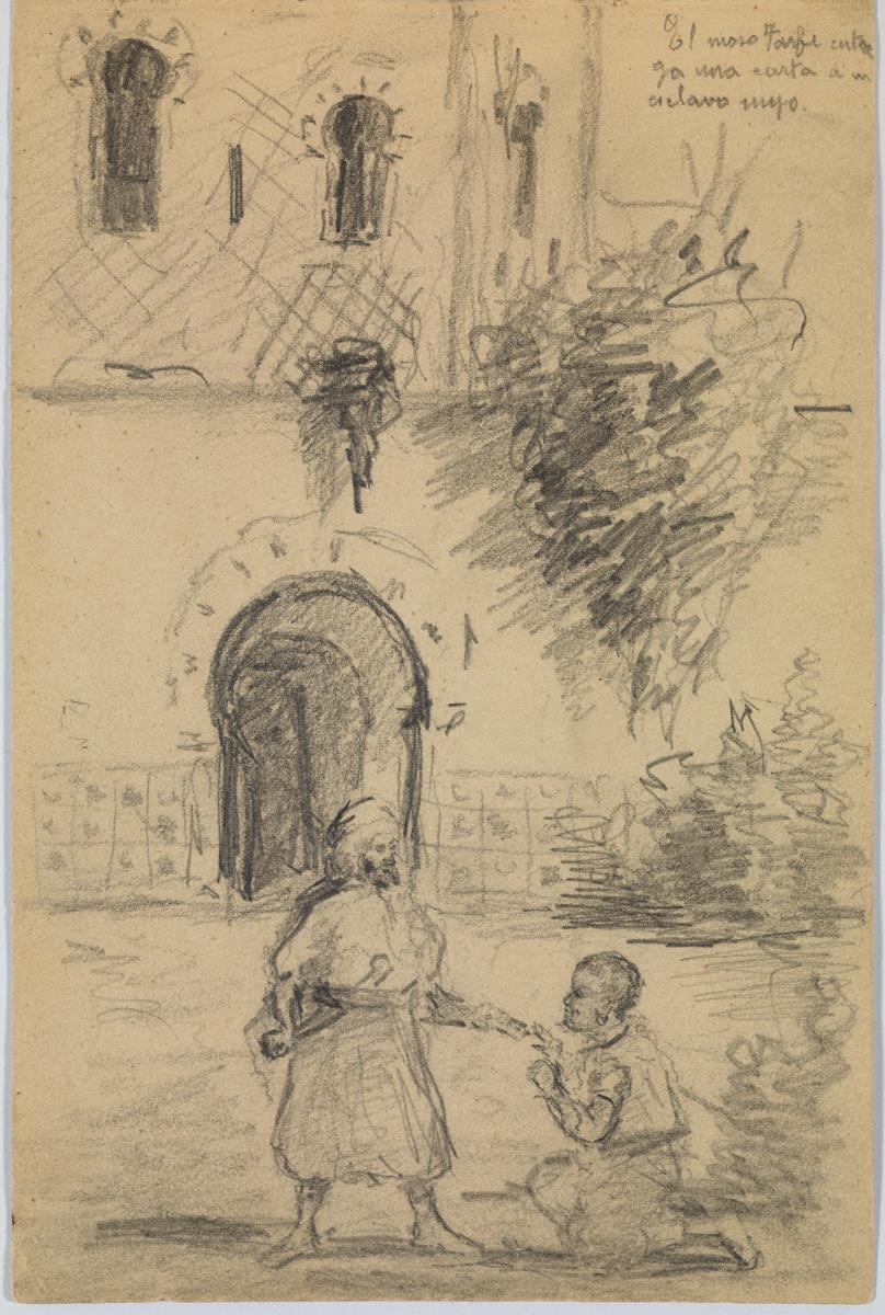 Tarfe the Moor and a Slave