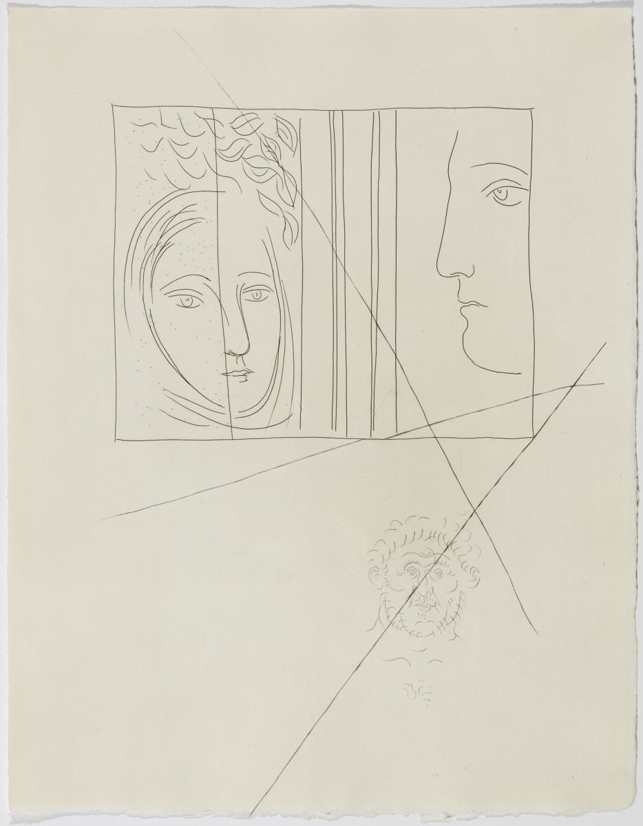 Profile and Head of a Woman