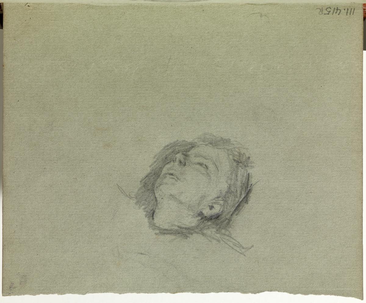 Head of a Girl, Reclining