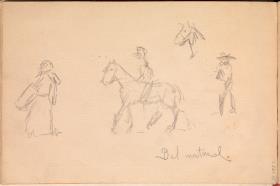 Man on Horseback and Other Sketches