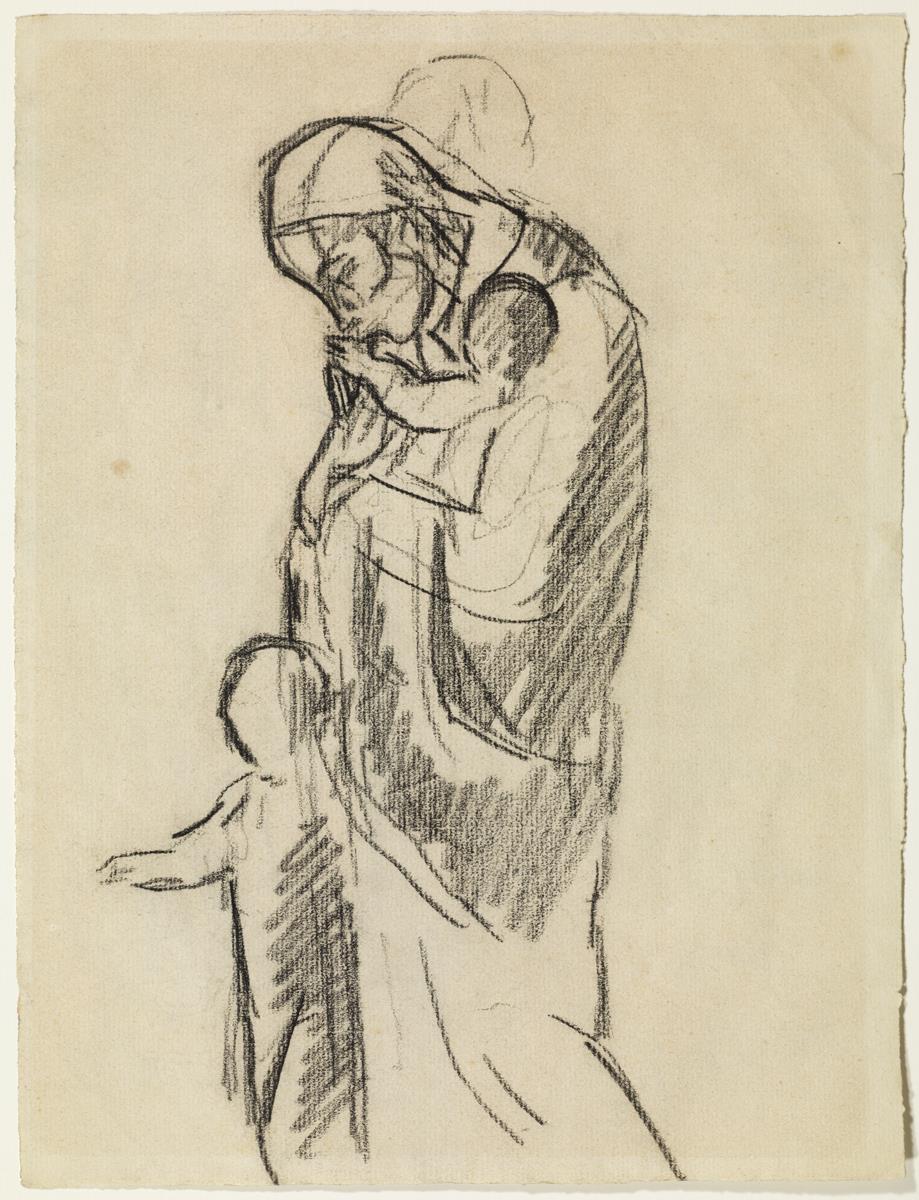 Mujer con criaturas