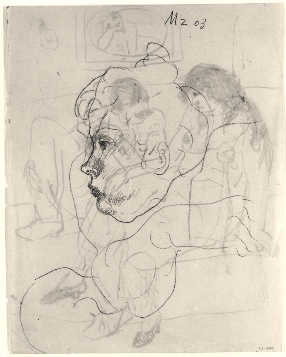 Cap de dona amb trossa