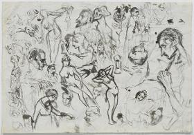 Nus i croquis diversos