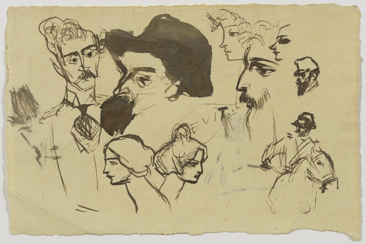 Miquel Utrillo and Various Sketches