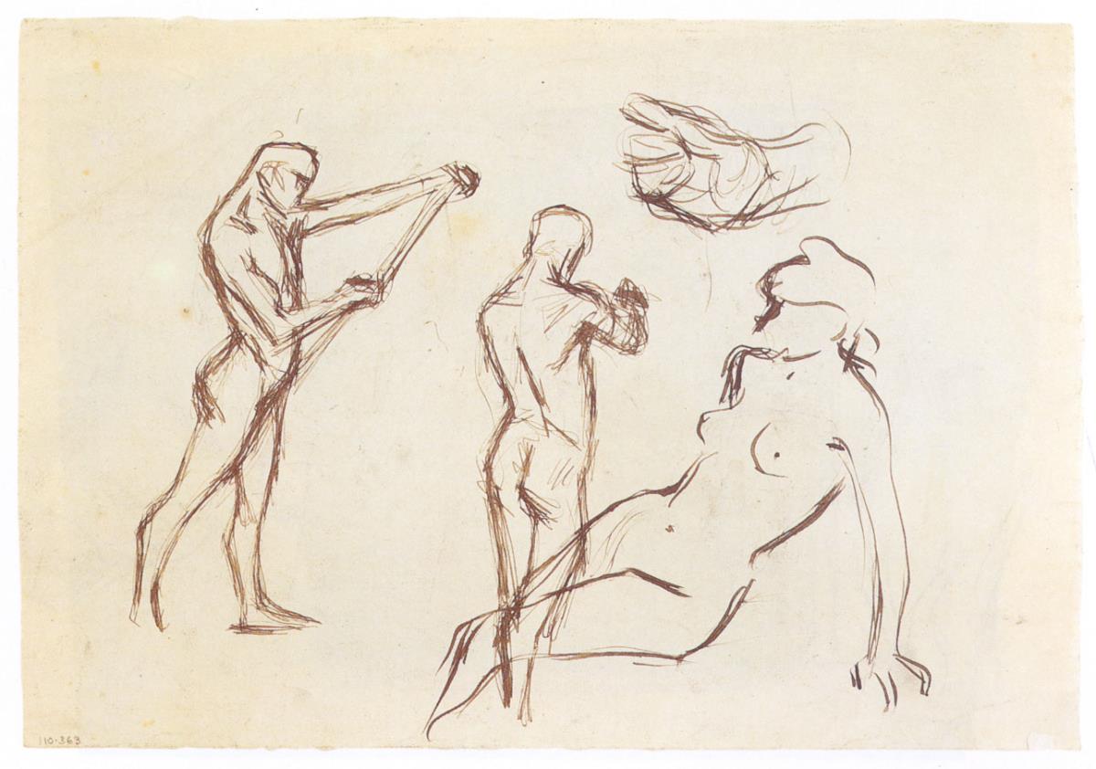 Tres nus i una mà dreta