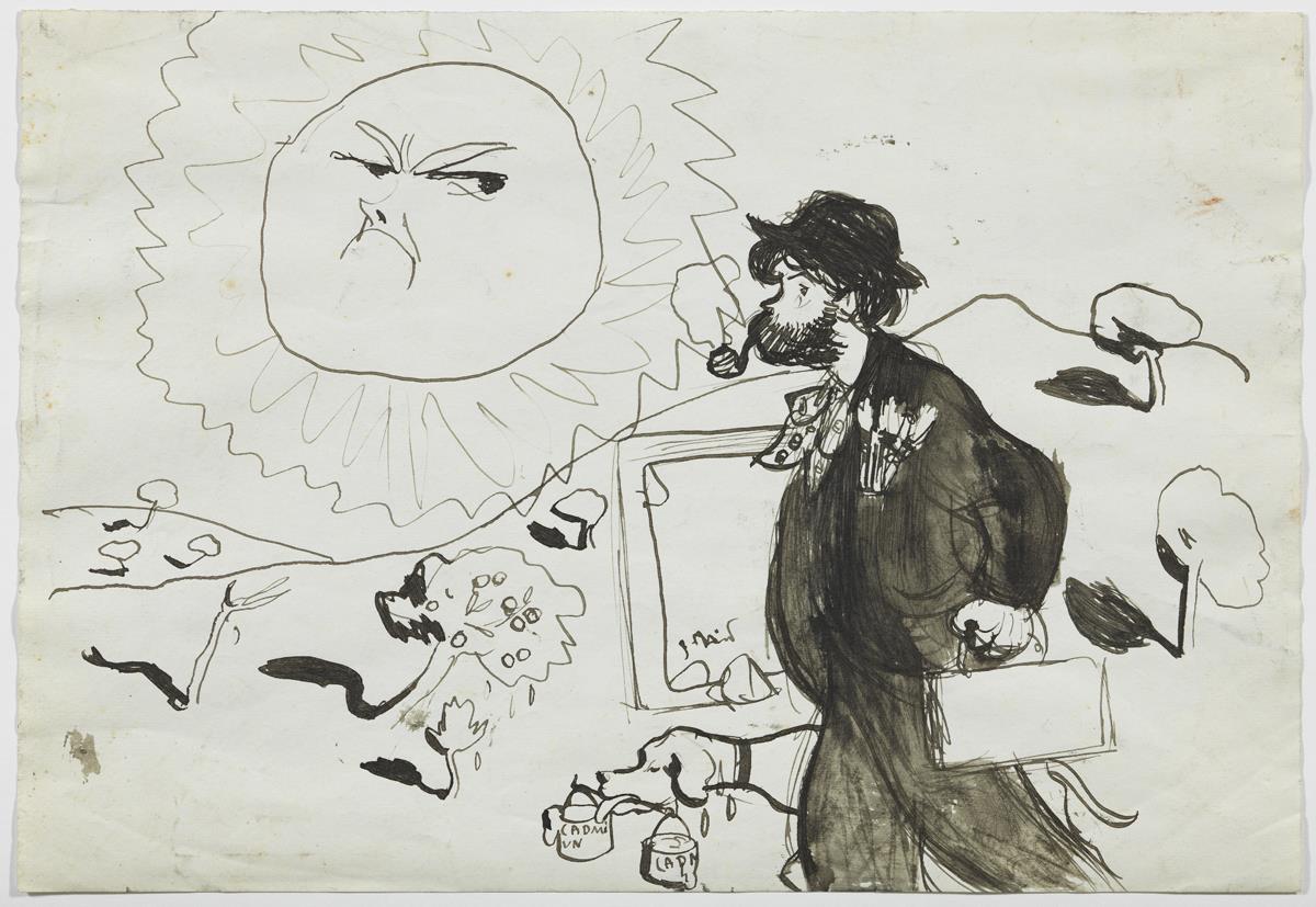 Caricatura de Joaquim Mir