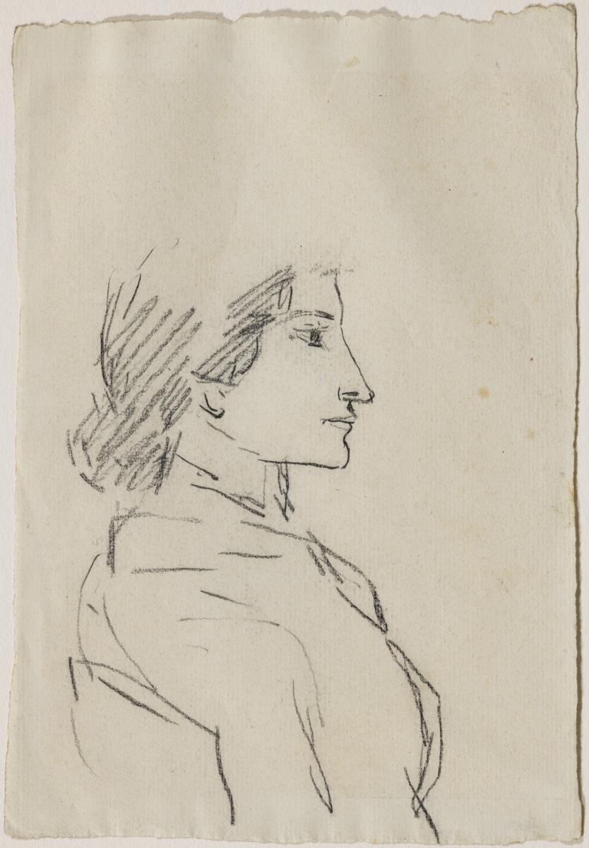 Sketch of Berthe Brésina