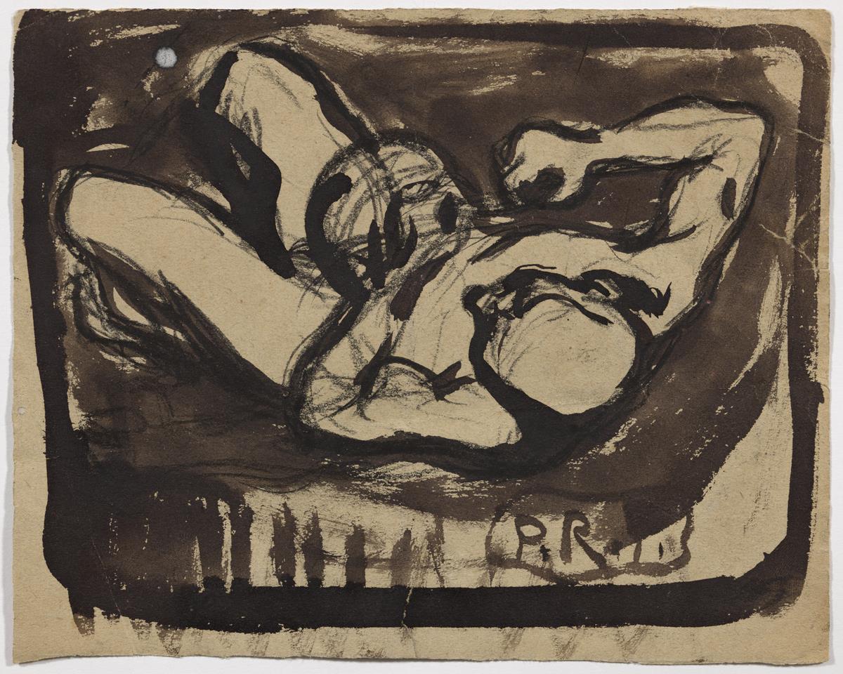 Figura d'home a terra