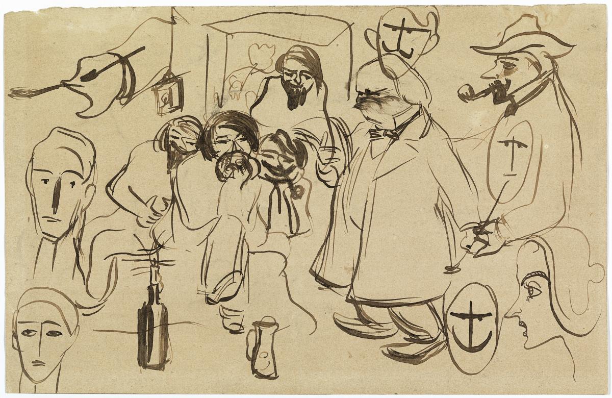 L'orador i el seu auditori, i altres croquis