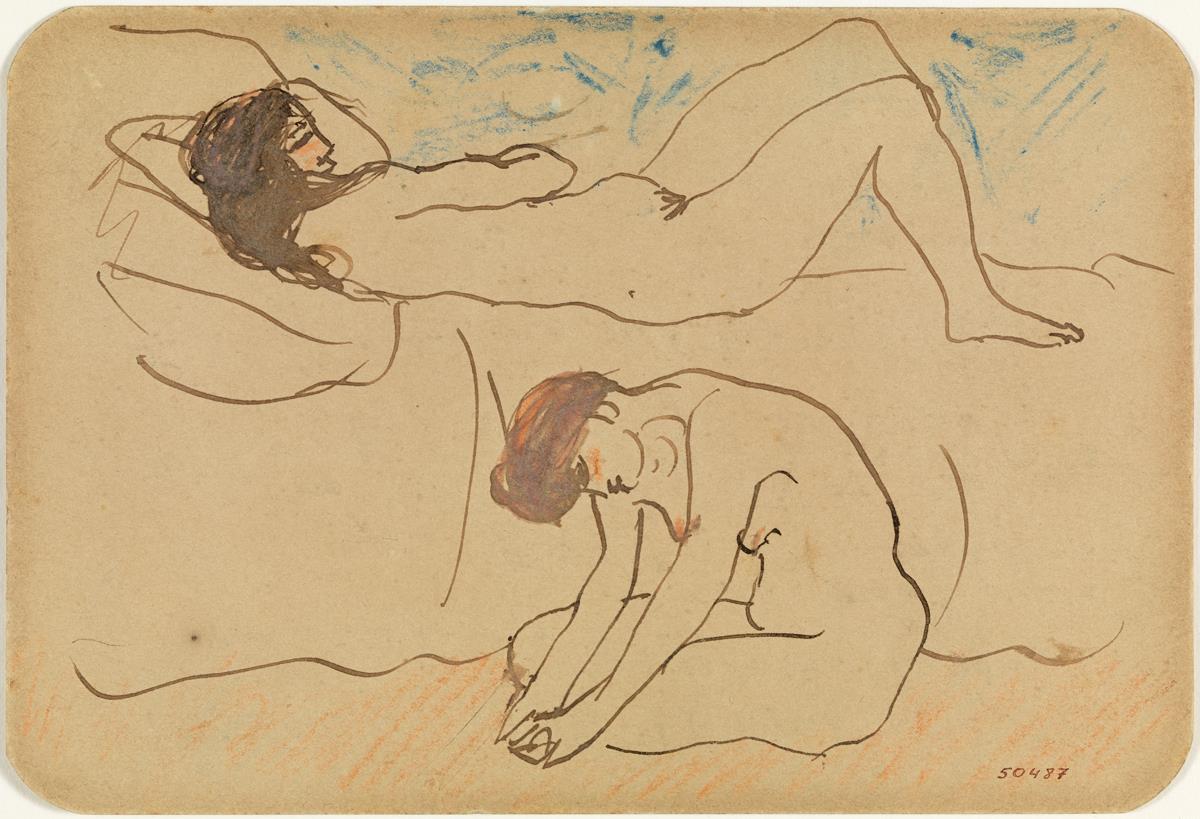 Dos mujeres desnudas