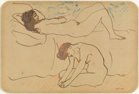 Dos mujeres desnudas