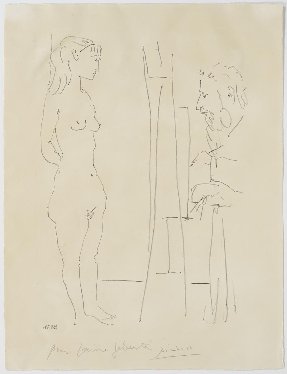 La pose desnuda