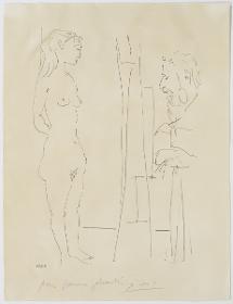La pose desnuda