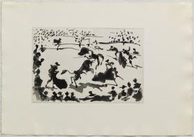 Bull Throwing the Bullfighter