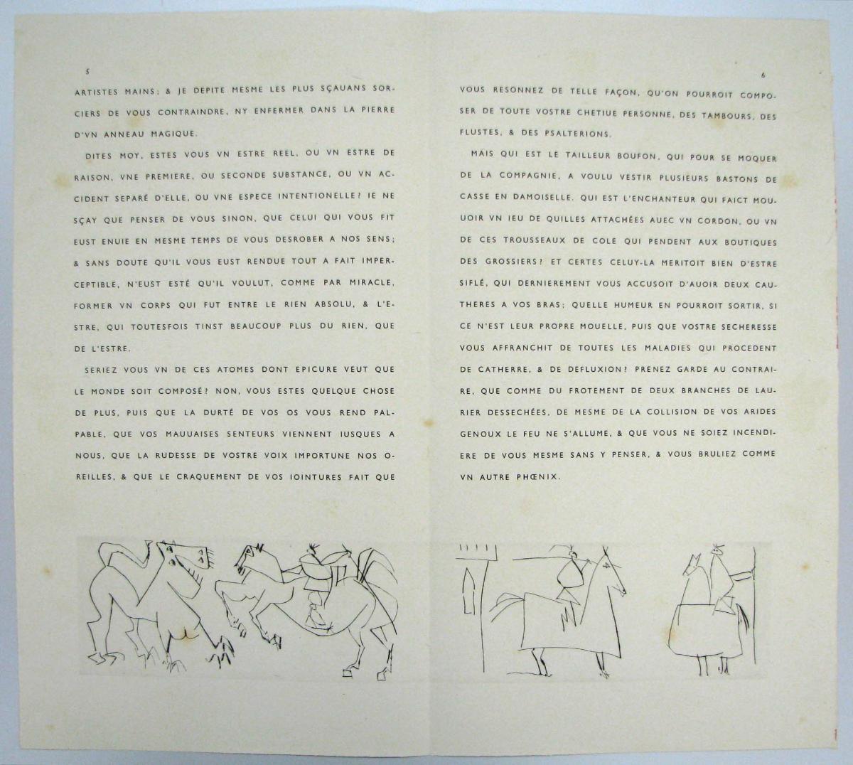 Two Scenes with Fighting Cavalier