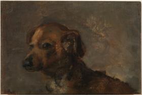 Cliper, el perro del artista