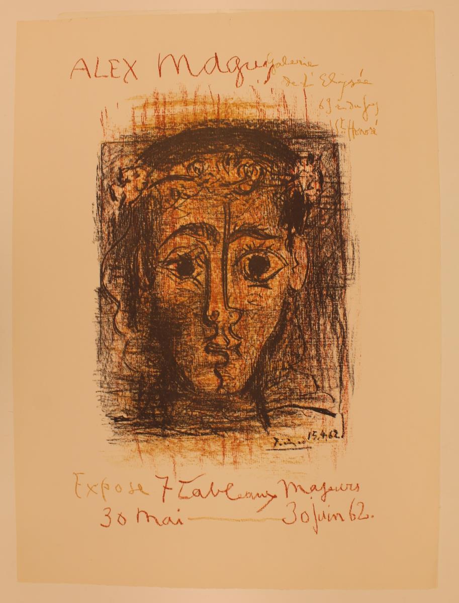 "Alex Maguy expose 7 tableaux majeurs". Galerie de l'Elysée, París, 30 maig-30 juny 1962
