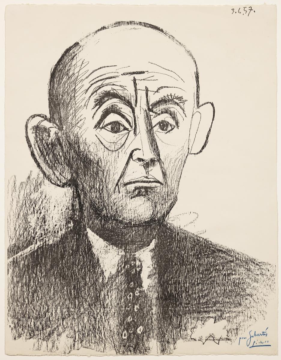 Portrait of D. H. Kahnweiler. I