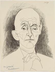 Retrato de D. H. Kahnweiler. III