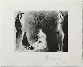 Pintores en el campo: al estilo del siglo XIX y de Courbet