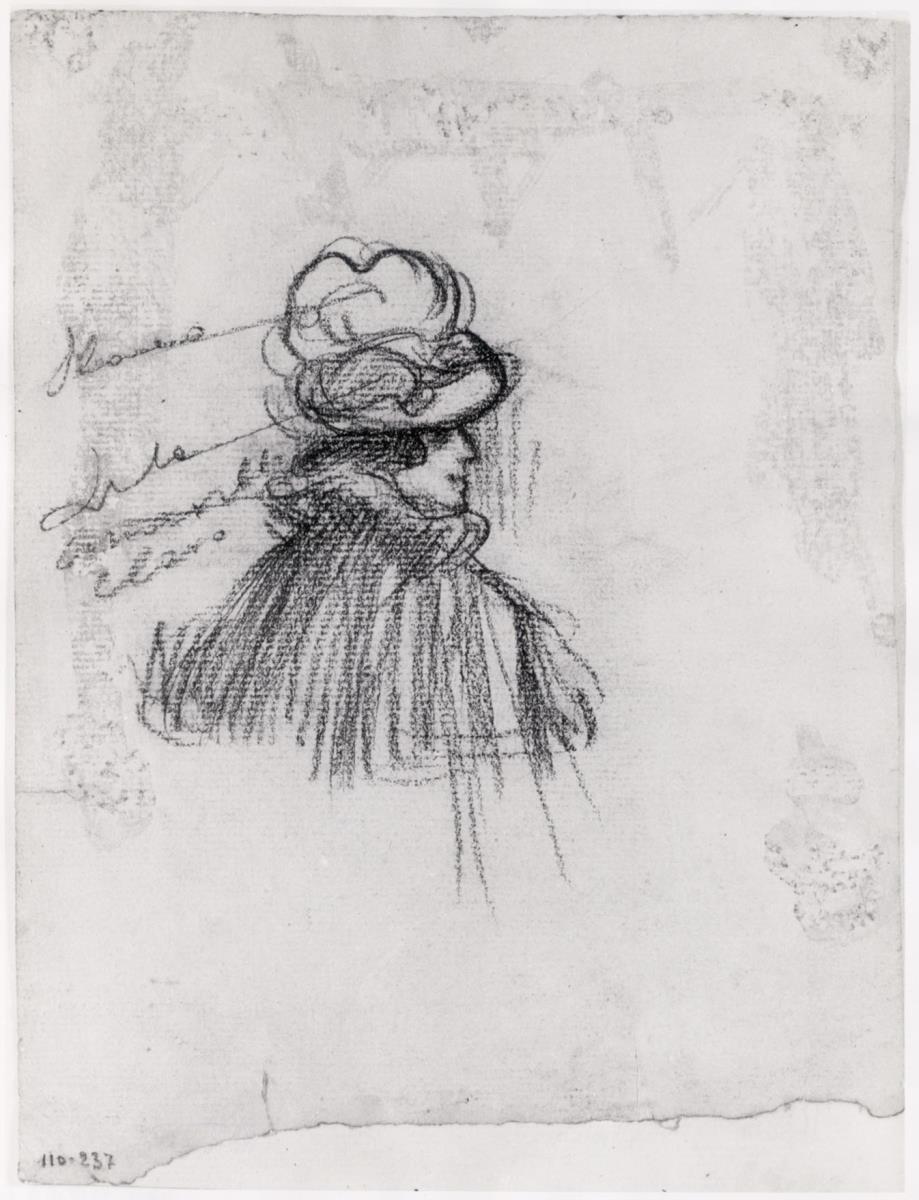 Bust of Woman in Hat